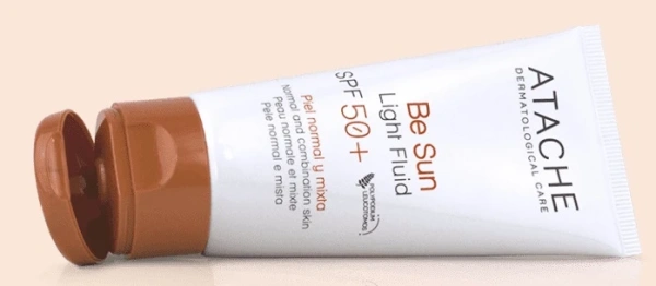 Омолаживающий солнцезащитный флюид для лица / BE SUN SPF50+ Fluid / Atache купить