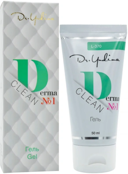 Гель №1 з ментолом / Derma-clean gel №1 with menthol / Dr. Yudina купить