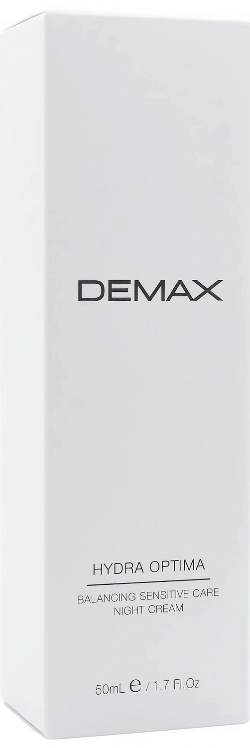 Восстанавливающий ночной крем / Hydra Optima night cream sensative / Demax