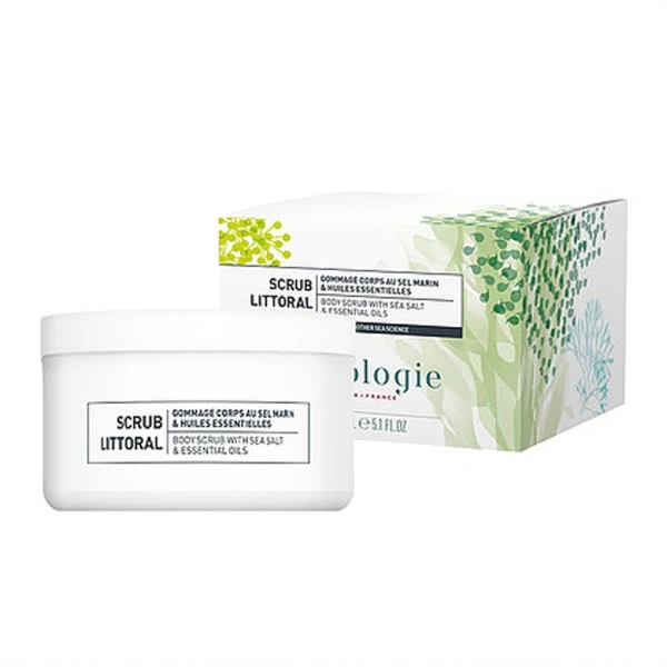 Скраб для тела с морской солью и эфирными маслами / Body Scrub with Sea Salts & Essentials Oils / Algologie купить