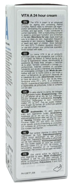 Крем с вит. A / VITA A 24 hour cream / pHformula купить