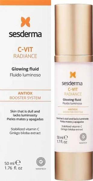 Сяючий флюїд / C-VIT RADIANCE GLOWING FLUID / Sesderma