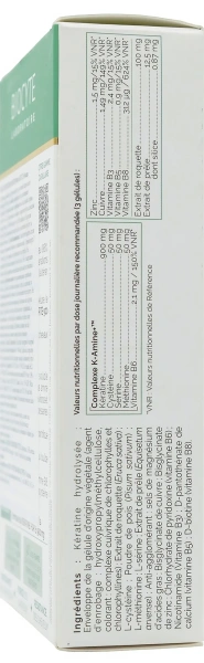 Укрепляет и помогает отрастить длину волос / KERATINE FORTE 900MG BOOST PACK K-Amine / Biocyte купить
