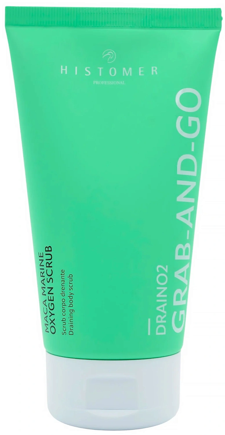 Дренажный скраб для тела / Maca marine oxygen scrub / Histomer