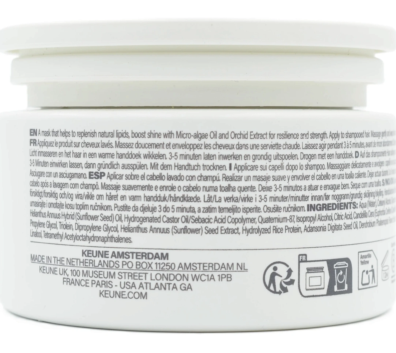Маска для усиления блеска тусклых волос / NEW Radiant Gloss Mask / Keune