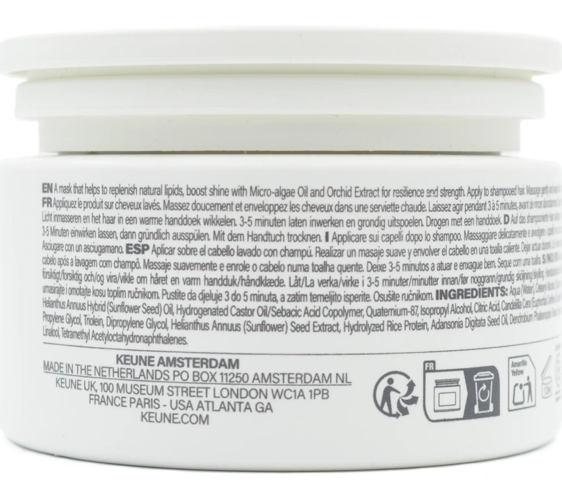 Маска для усиления блеска тусклых волос / NEW Radiant Gloss Mask / Keune купить