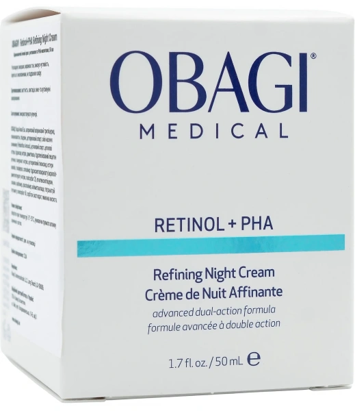 Ночной крем с ретинолом высокой концентрации / Obagi Retinol + PHA Refining Night Cream / Obagi Medical купить