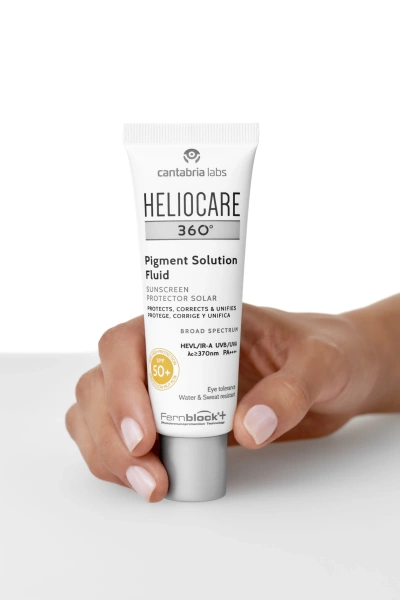 Солнцезащитный флюид для кожи с гиперпигментацией / HELIOCARE 360º PIGMENT SOLUT / Cantabria Labs купить