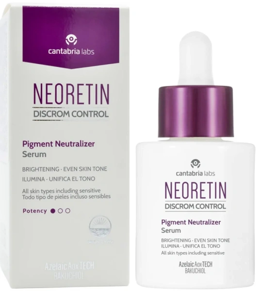Сироватка нейтралізатор пігменту / NEORETIN Discrom Control Pigment Neutralizer Serum / Cantabria Labs купить