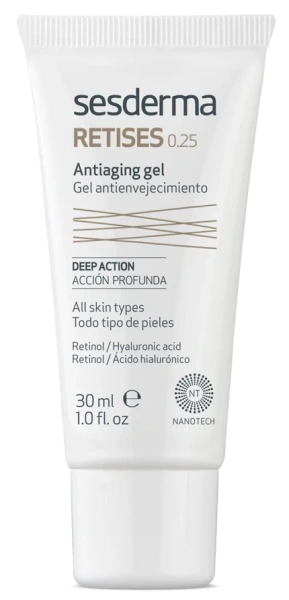 Відновлюючий гель / RETISES NANO 0.25% GEL / Sesderma