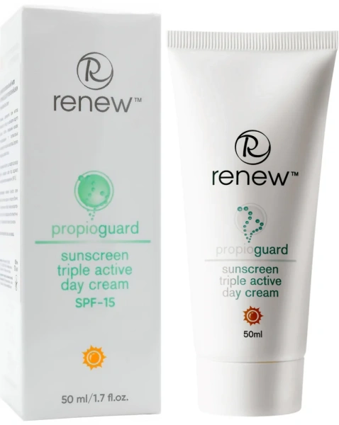 Денний зволожуючий крем потрійної дії для проблемної шкіри / Triple Active Day Cream / Renew