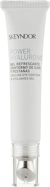 Охлаждающий гель для век и ресниц / Power Hyaluronic Revitalising Eyelash and Eye Contour Gel / Skeyndor купить