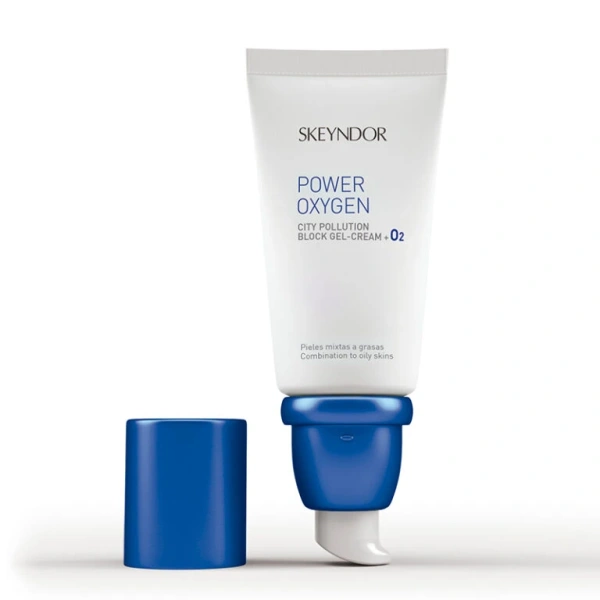 Кислородный детокс гель-крем для комбинированной кожи лица / Power Oxygen City Pollution Block Gel Cream / Skeyndor купить