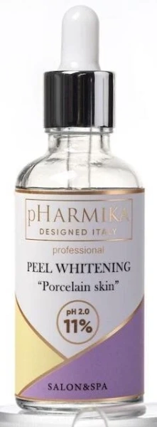 Відбілюючий пілінг «Порцеляна шкіра» рН 2.0 11% / Whitening peeling “Porcelain skin” pH 2.0 11% / pHarmika