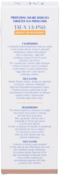 Сонцезахисний крем для шкіри з псоріазом / TAE X UV-PSO SPF 10 / Biogena купить
