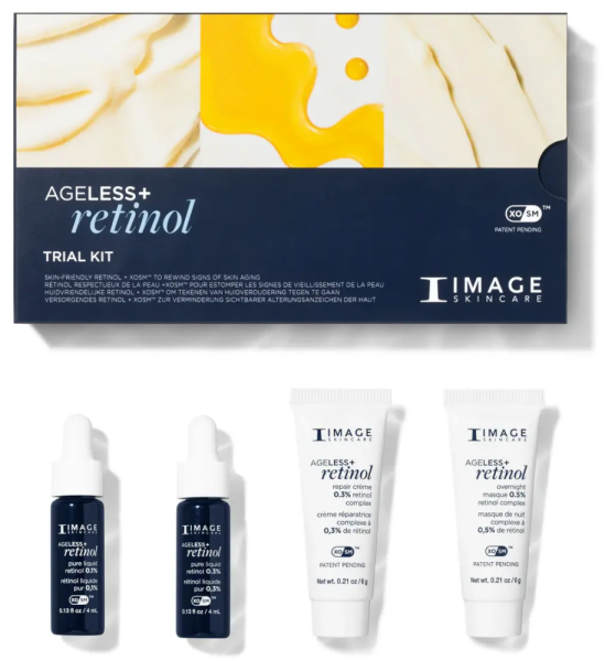 Набір для знайомства з ретинолом AGELESS+ Retinols / Trial Kit Ageless + Retinol / Image Skincare купить