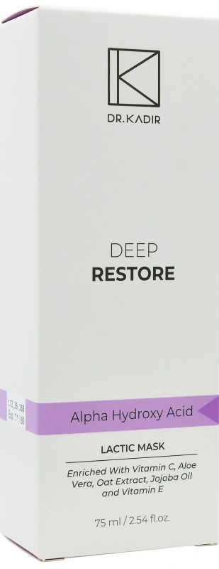 Маска глибоке відновлення / Deep Restore Lactic  Mask / Dr.Kadir купить