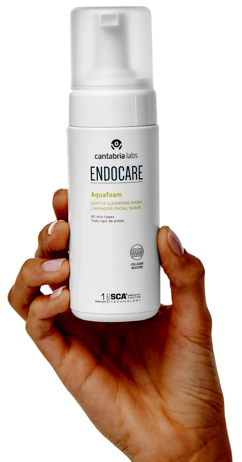 Деликатная очищающая пенка для лица Endocare / ENDOCARE AQUAFOAM LIMP FAC / Cantabria Labs