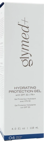 Сонцезахисний гель проти фотостаріння SPF 30 / Hydrating Protection Gel with SPF 30 / GlyMed Plus