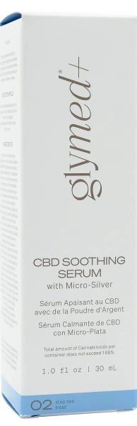 Сыворотка с каннабиноидами и микросеребром / CBD Soothing Serum with Micro-Silver / GlyMed Plus купить