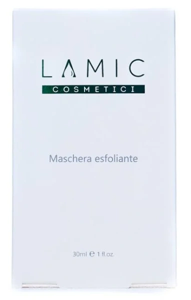 Маска-ексфоліант «Maschera esfoliante» набор из 3 масок, пилинг с фруктовыми кислотами / Lamic Cosmetici