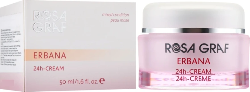 Антиоксидантный крем / ERBANA 24h-CREAM / Rosa Graf купить