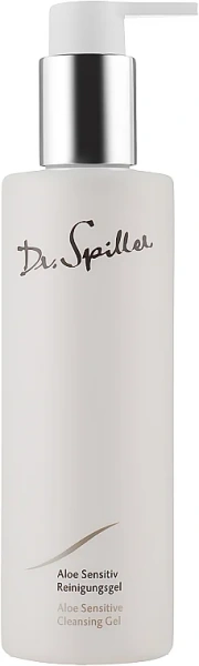 Очищуючий гель для чутливої шкіри з екстрактом Алое Віра / ALOE SENSITIVE CLEANSING GEL / Dr. Spiller купить