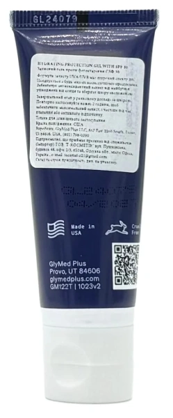 Солнцезащитный гель против фотостарения SPF 30 / Hydrating Protection Gel with SPF 30 / GlyMed Plus купить