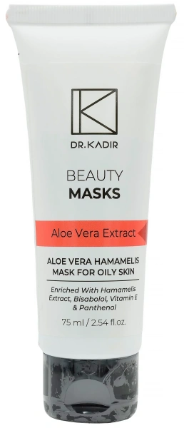 Маска Алое-Гамамеліс для жирної шкіри / Aloe Vera-Hamamelis Mask For Oily Skin / Dr.Kadir купить