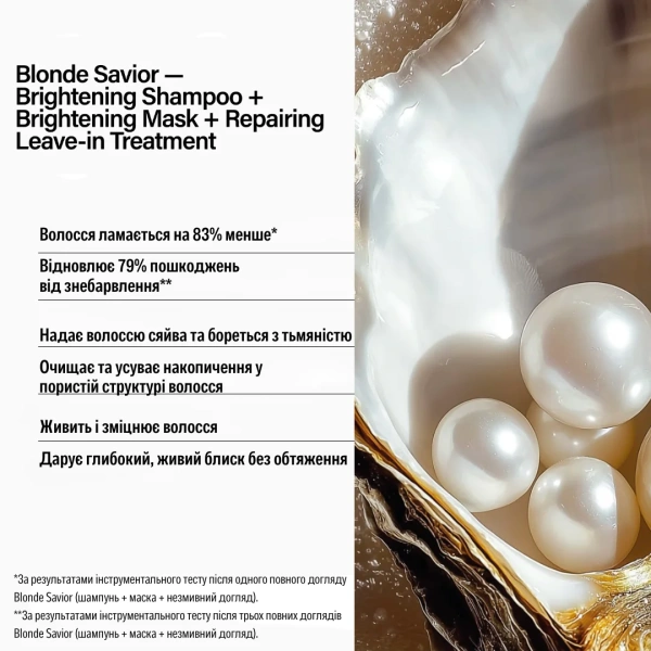 Шампунь для укрепления обесцвеченных волос / NEW Blonde Savior Shampoo / Keune купить