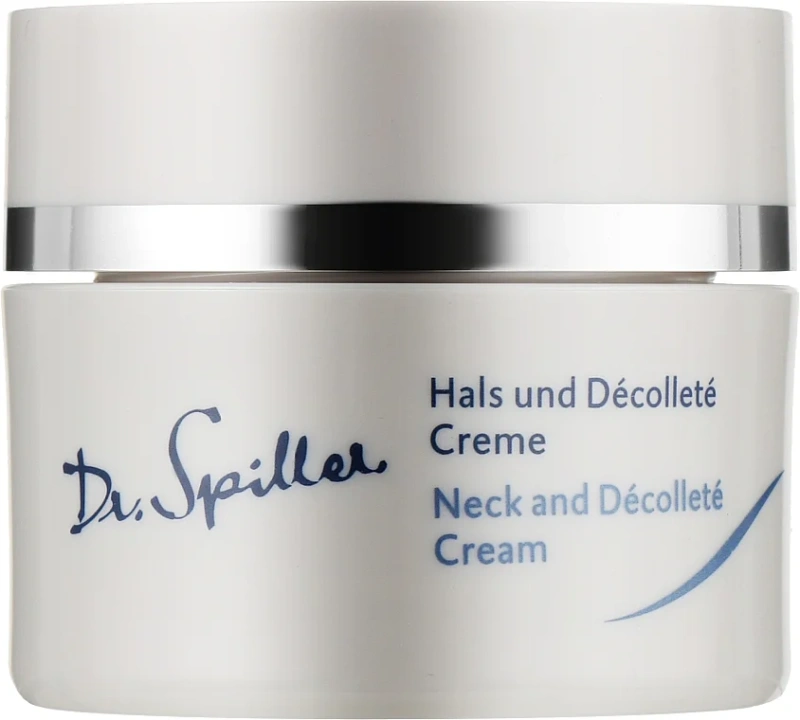 Крем для шкіри шиї та декольте / NECK AND DECOLLETE CREAM / Dr. Spiller купить