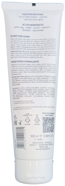 Маска с глиной для очищения и успокоения / PURE Purifying Mask / Alissa Beaute купить