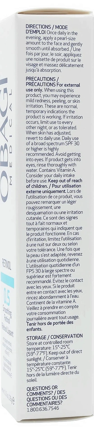 Ретинол високої концентрації / RETINOL 0.5 / Obagi Medical