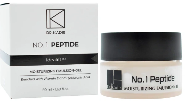 Зволожуюча емульсія-гель / No.1 Peptide Moisturizing Emulsion-Gel / Dr.Kadir
