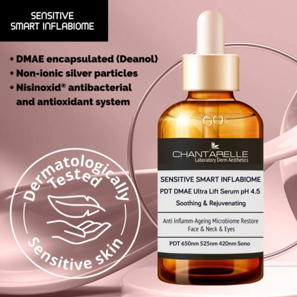 PDT-лифтинг-сыворотка для чувствительной кожи / PDT DMAE Ultra Lift Serum pH 4.5 Soothing & Rejuvenating  / Chantarelle купить