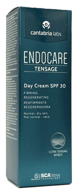 Дневной крем для нормальной и сухой кожи лица / Endocare Tensage Day Cream SPF 30 / Cantabria Labs купить