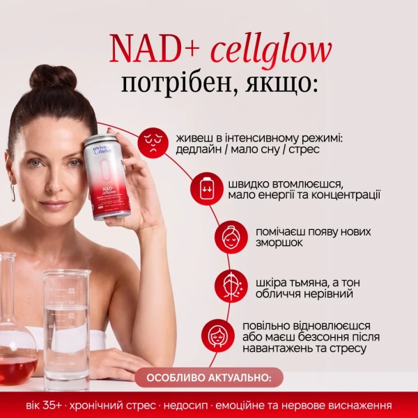 NAD+ cellglow – longevity-формула / Revive & Thrive купить