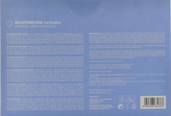 Зміцнююча сироватка для слабкого волосся / Morphosis Reinforcing Activator / Framesi купить