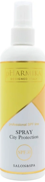 Сонцезахисний спрей spf50 / City protection spray spf50 / pHarmika