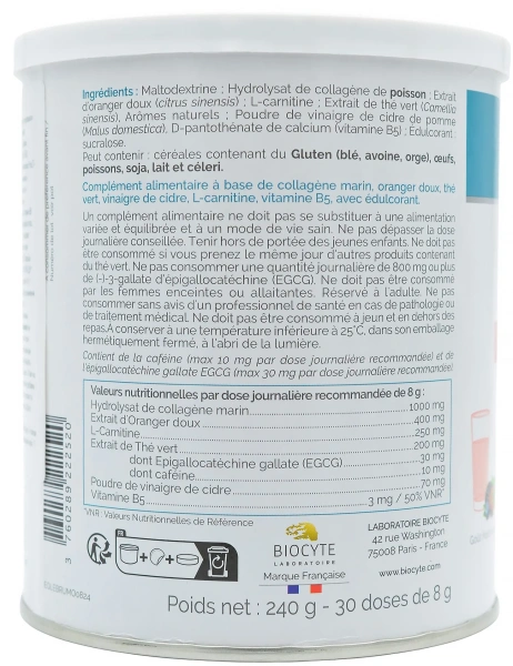 Схуднення та еластичність шкіри / LE BRULEUR AU MOROSIL / Biocyte купить
