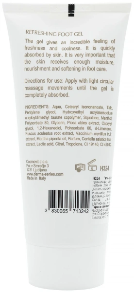 Охолоджуючий гель для ніг / Refreshing foot gel / Derma Series купить