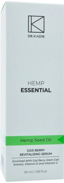 Сыворотка для восстановления кожи с ягодами Годжи / Hemp Goji revitalising serum / Dr.Kadir купить