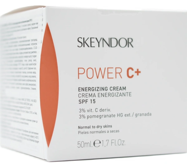 Антиоксидантный осветляющий крем SPF15 / Power C+ Energizing cream SPF15 / Skeyndor купить