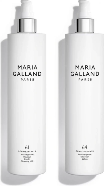 Набор для очищения и ухода за кожей / MILKY & SILKY CLEANSING DUO SKINCARE SET 61+64 / Maria Galland Paris купить