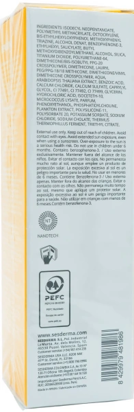 Солнцезащитный крем с тоном / Repaskin Silk Touch Color SPF 50+ / Sesderma купить