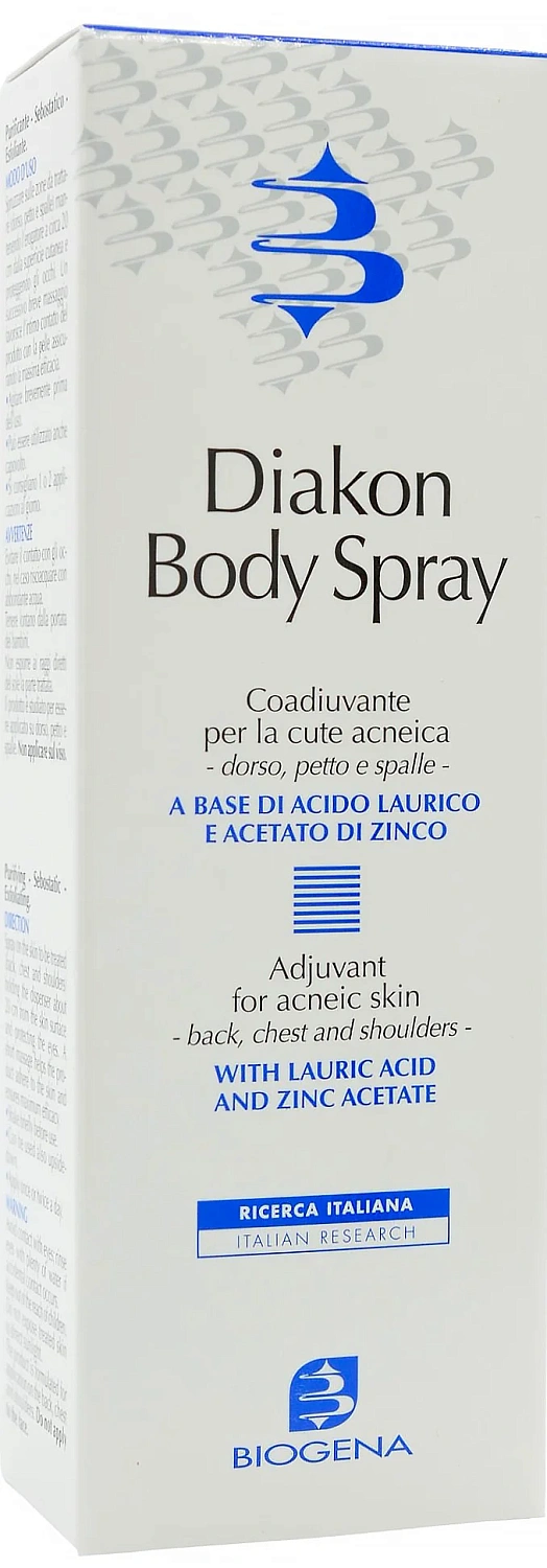 Лікувально-профілактичний засіб для шкіри / DIAKON BODY SPRAY / Biogena