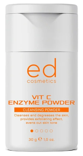 Ензимна пудра з вітаміном С / VIT C ENZYME CLEANSING POWDER / ED Cosmetics