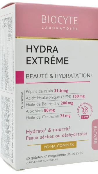 Ультразволоження, антиоксидант / Hydra Extreme / Biocyte купить