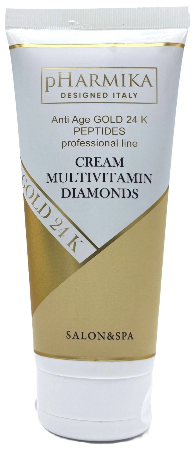 Мультивітамінний крем із діамантовою пудрою / Мultivitamin Cream with Diamonds / pHarmika