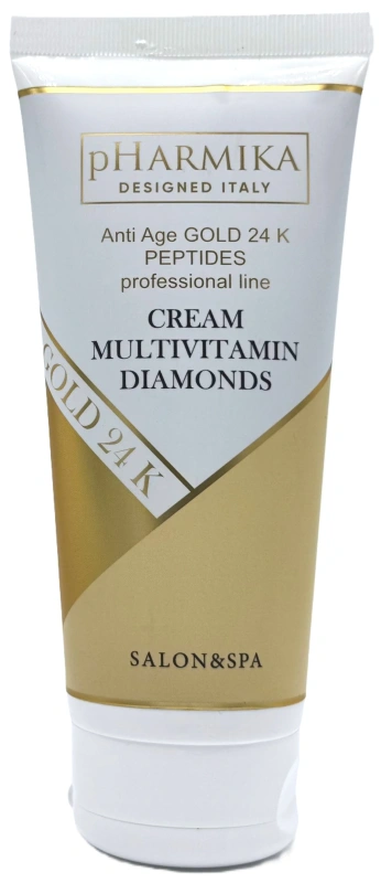 Мультивітамінний крем із діамантовою пудрою / Мultivitamin Cream with Diamonds / pHarmika купить